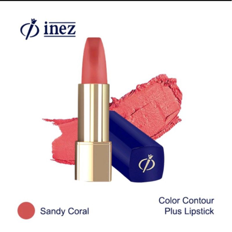INEZ Color Contour Plus Lipstik // Lipstik Inez