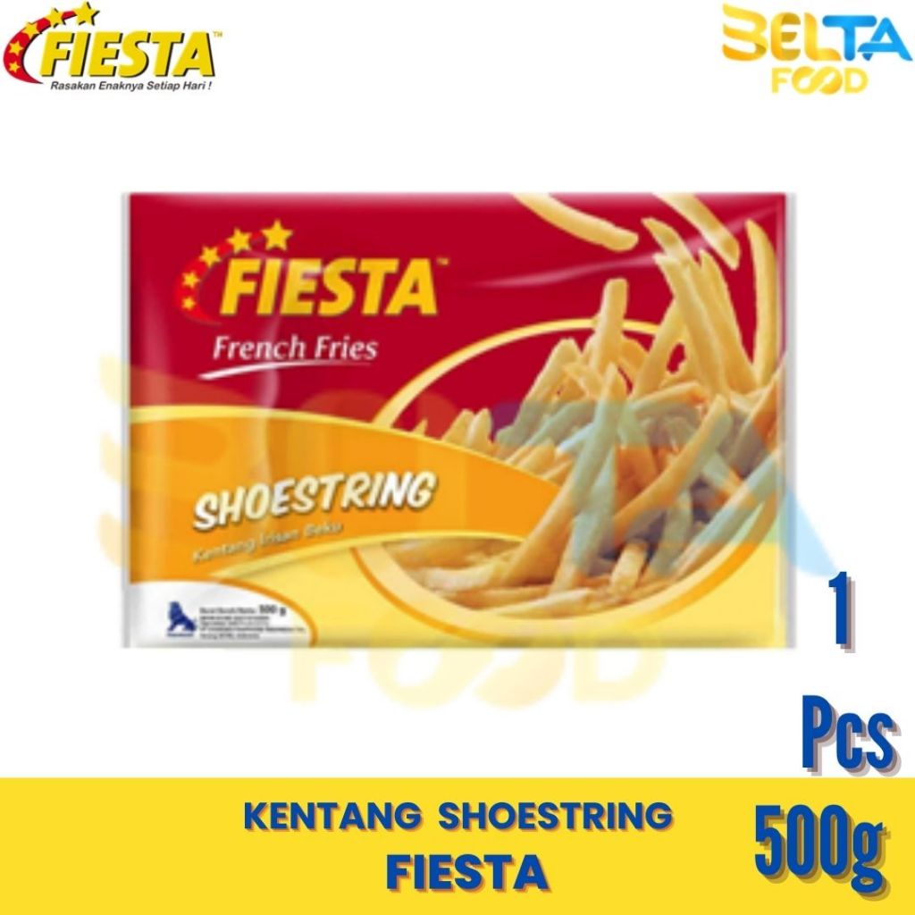 

Fiesta Kentang Shoestring 500g Kentang Goreng