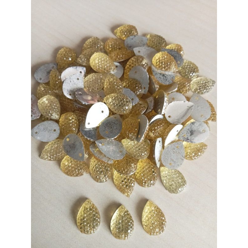 10x14ML PAYET DIAMOND RESIN JERUK TETES GOLD @100PCS