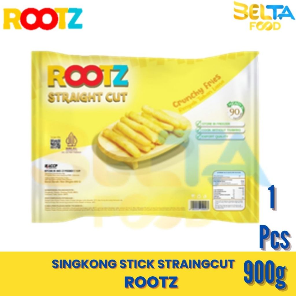 

Rootz Singkong Straingcut 900g Singkong Olahan