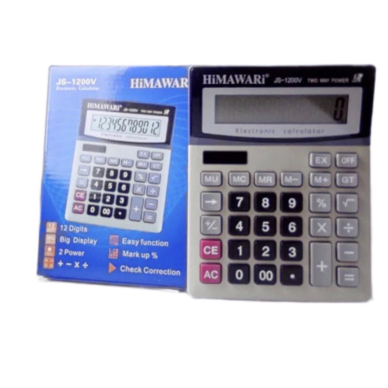

HIMAWARI Kalkulator 12 Digit JS-1200V