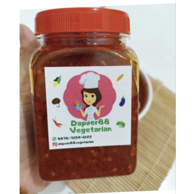 

Sambal Terasi Vegan Vegetarian Non MSG Non Pengawet Halal Non Bawang