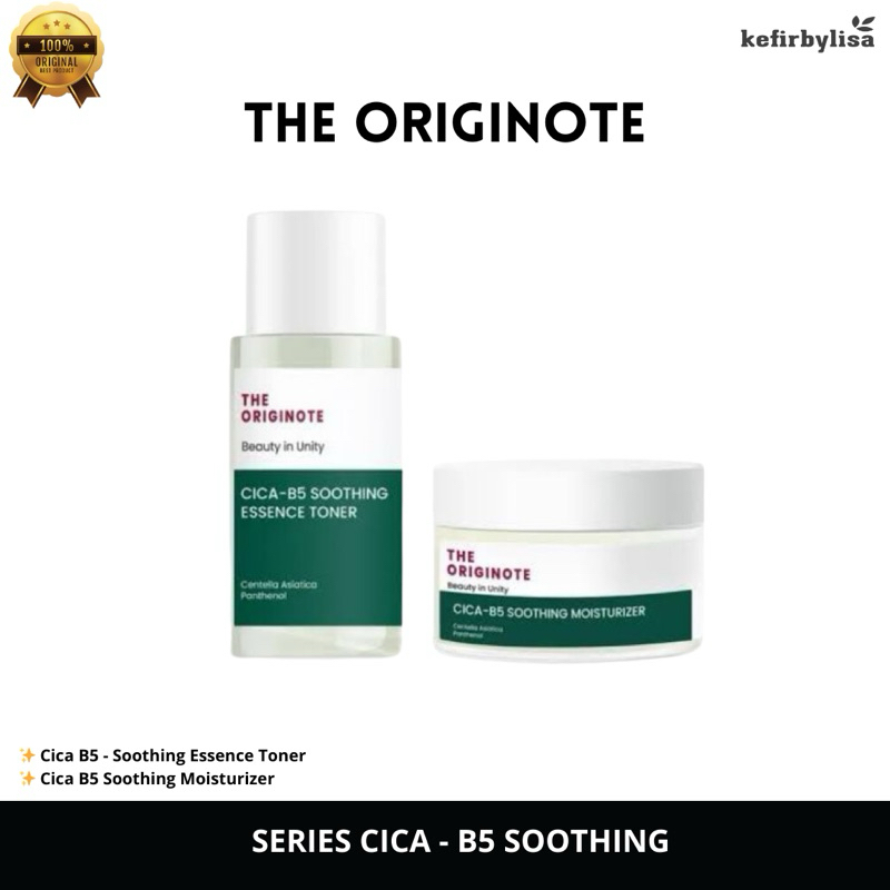 THE ORIGINOTE Series Cica- B5 | Moisturizer | Toner Cica Originote