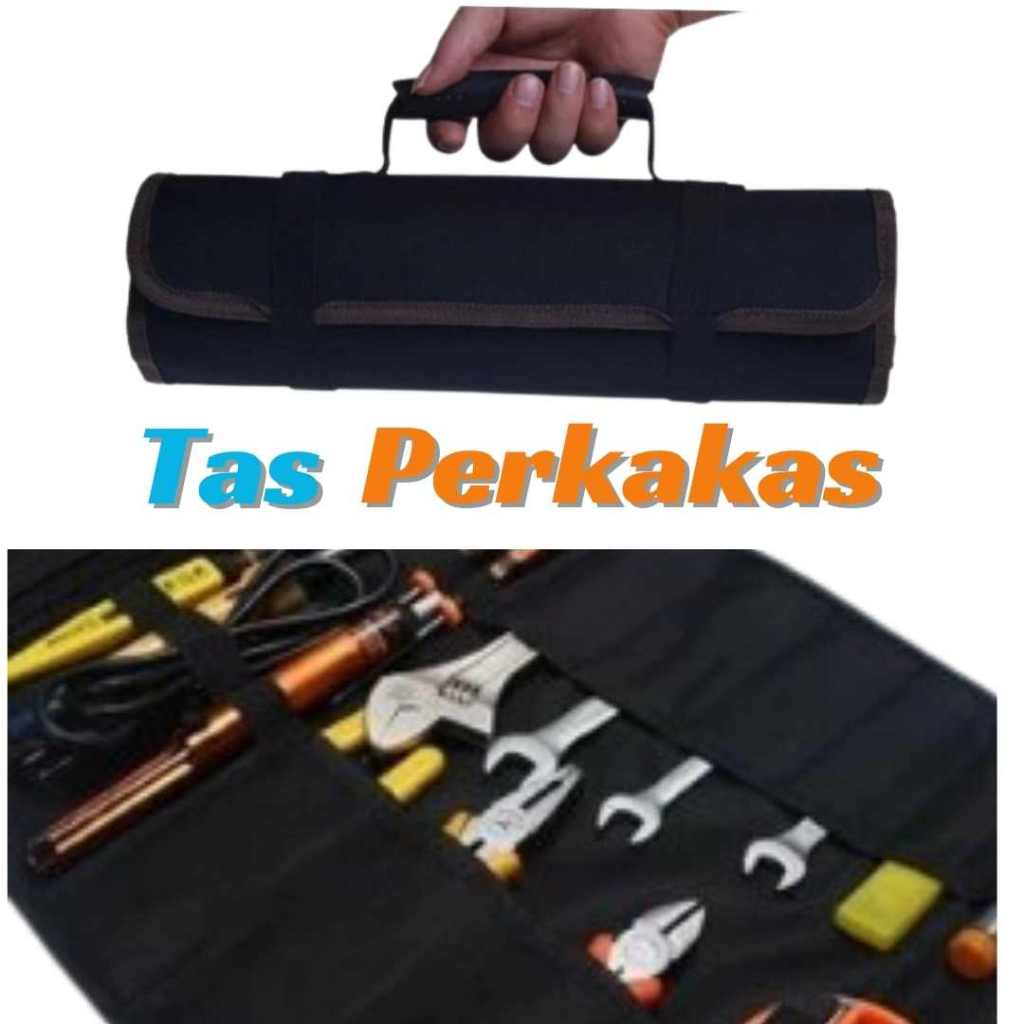 Tas Perkakas Jinjing Simpel Tempat Alat Perlengkapan Obeng Tool Bag