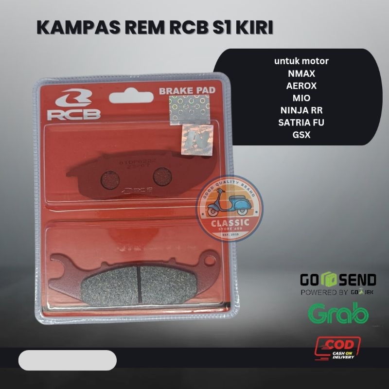 Kampas Rem Rcb S1 Kiri Rcb Series