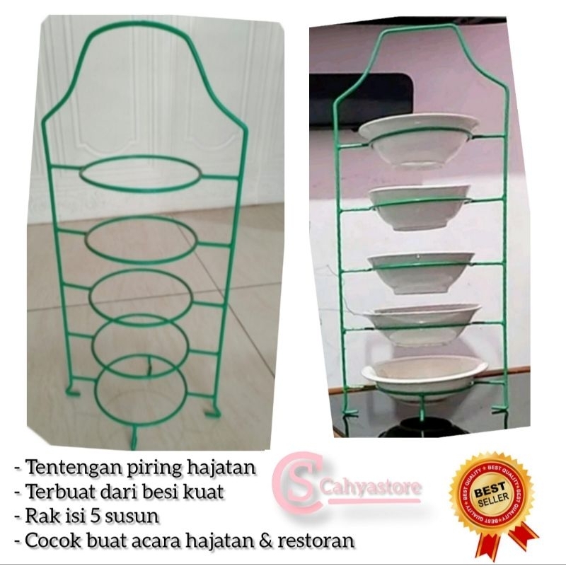 TENTENGAN PIRING 5 SUSUN