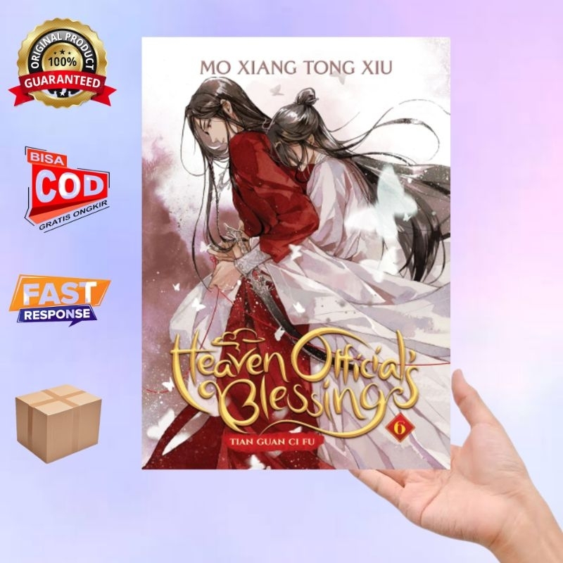 Heaven Official's Blessing: Tian Guan Ci Fu (Novel) Vol.  6  Mo Xiang Tong Xiu  (bahasa Indonesia dan english)