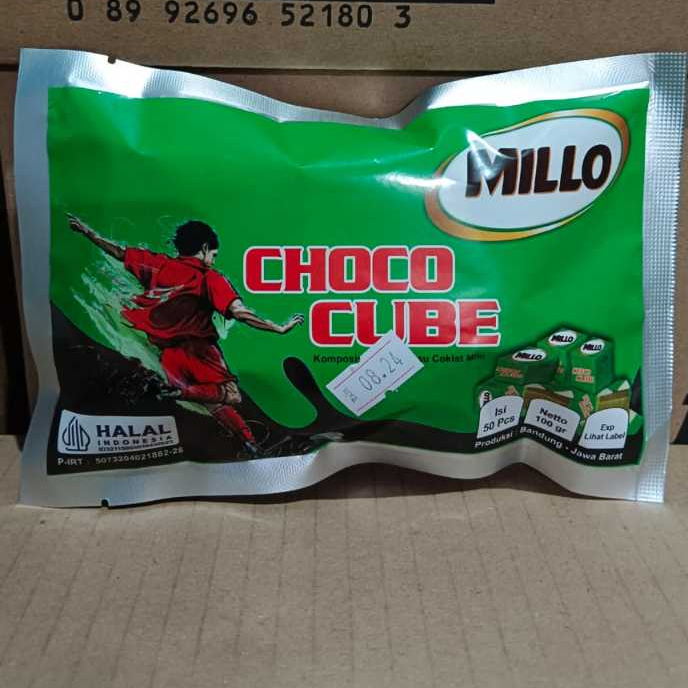 

Milo/Millo Coklat Cube 1 Bungkus (Isi 50 buah) Murah Lebay ....