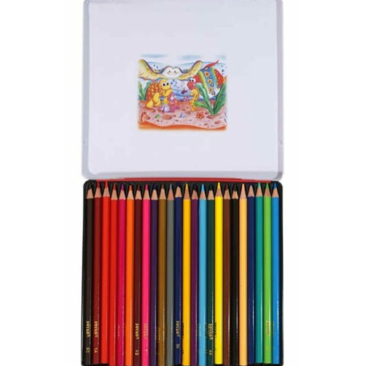 

➻➶✱✼ Pensil Warna Joyko CP24TC Kaleng 24 Warna