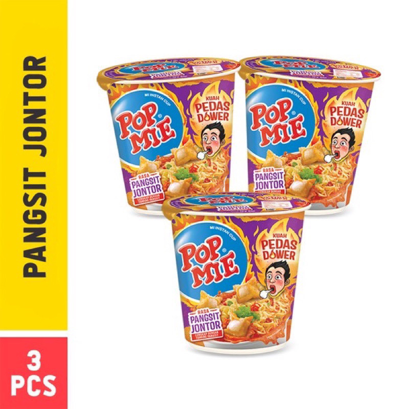 

Pop Mie Kuah Pangsit Jontor 75g (bundling isi 3pcs)
