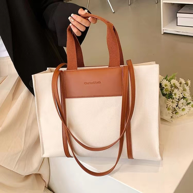 HANDBAG TAS TOTE PUNDAK BAHU JINJING TENTENG WANITA PEREMPUAN CEWEK CEWE CAKEP BESAR TALI KULIT CANT