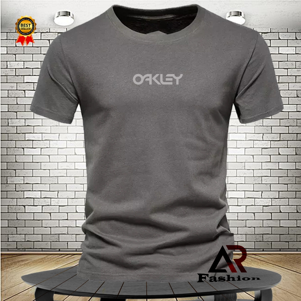 NEW ARIVAL T-SHIRT PRIA/WANITA OAKLEY 03 TEXS SILVER /KAOS ORIGINAL QUALITY PREMIUM