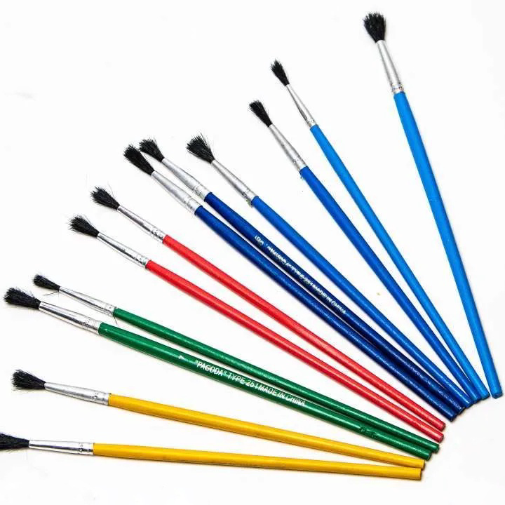 

Bestseller Kuas Cat Air Lukis Kecil Minyak Lukis 1 Set Kecil Pagoda No 2 6 12 Painting Brush