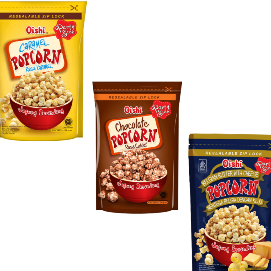 

Bestseller OISHI POPCORN 100gr