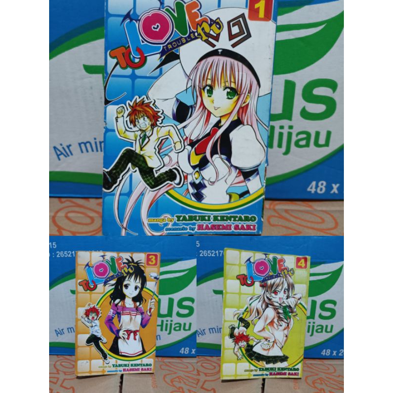 komik to love ru 1,3,4 / komik to love ru vol 1,3,4 cabutan