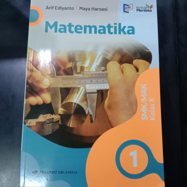 Buku Matematika kelas 10 SMK Kurikulum Merdeka Erlangga