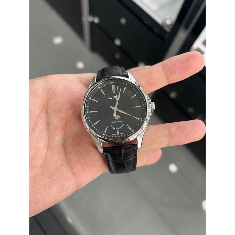 Jam Tangan Pria Casio MTP-M100L-1AVDF / MTP-M100L-1A Original