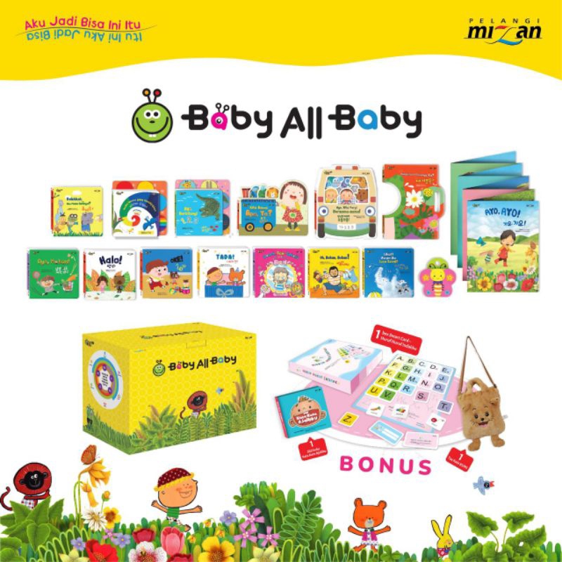 BUKU ANAK BABY ALL BABY PREMIUM LENGKAP