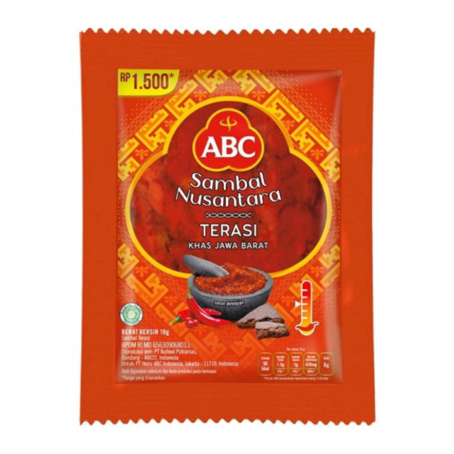 

➥☈✥ ☘️ MUMTAAZZTORE ☘️ ABC Sambal Nusantara Sambal Terasi