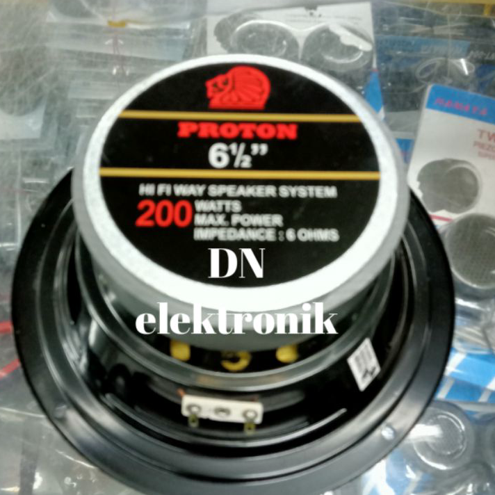 Bestseller Terlaris speaker spiker Proton 6,5 inch woofer magnet besar