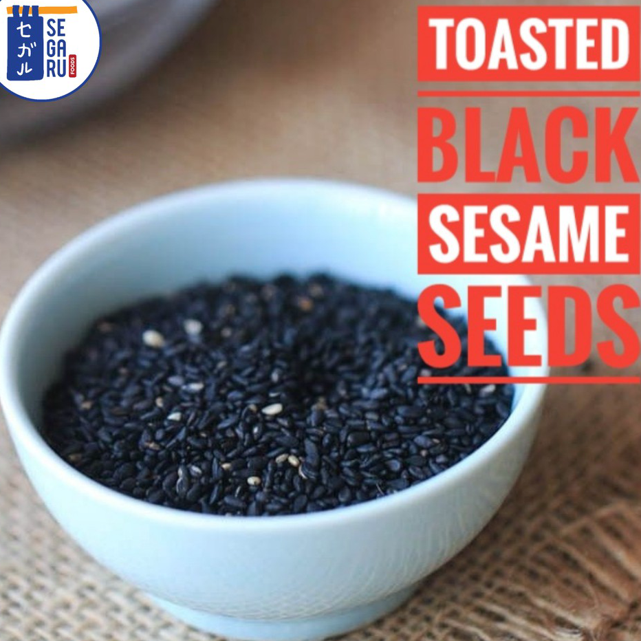 

➔➝✺❇ Wijen Hitam Sangrai Sushi| Roasted Black Sesame Seeds