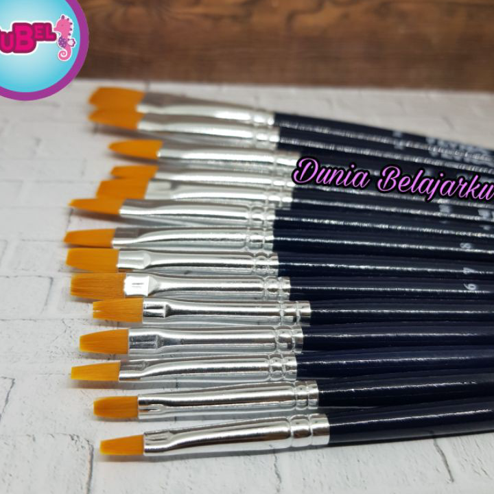 

Stock Banyak Kuas Lukis Lyra Giotto Brush Germani Taklon / Flat Brush / Original Bestseller
