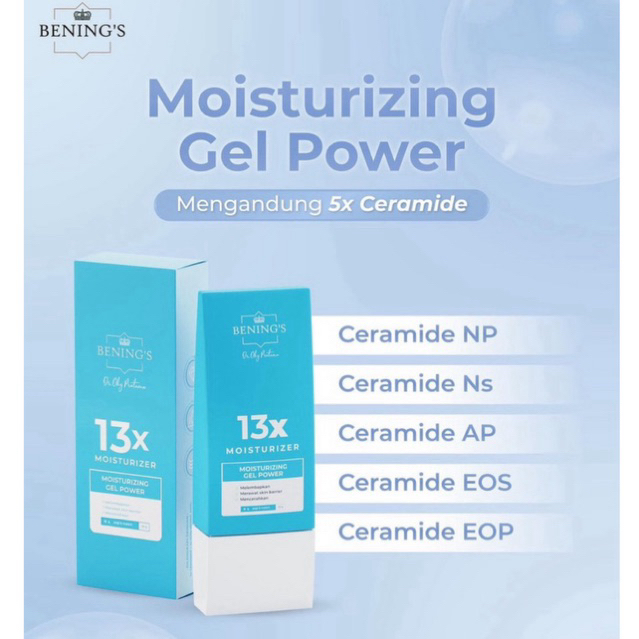 BENING'S MOISTURIZER GEL POWER | BENINGS CLINIC OFFICIAL | BENING SKINCARE