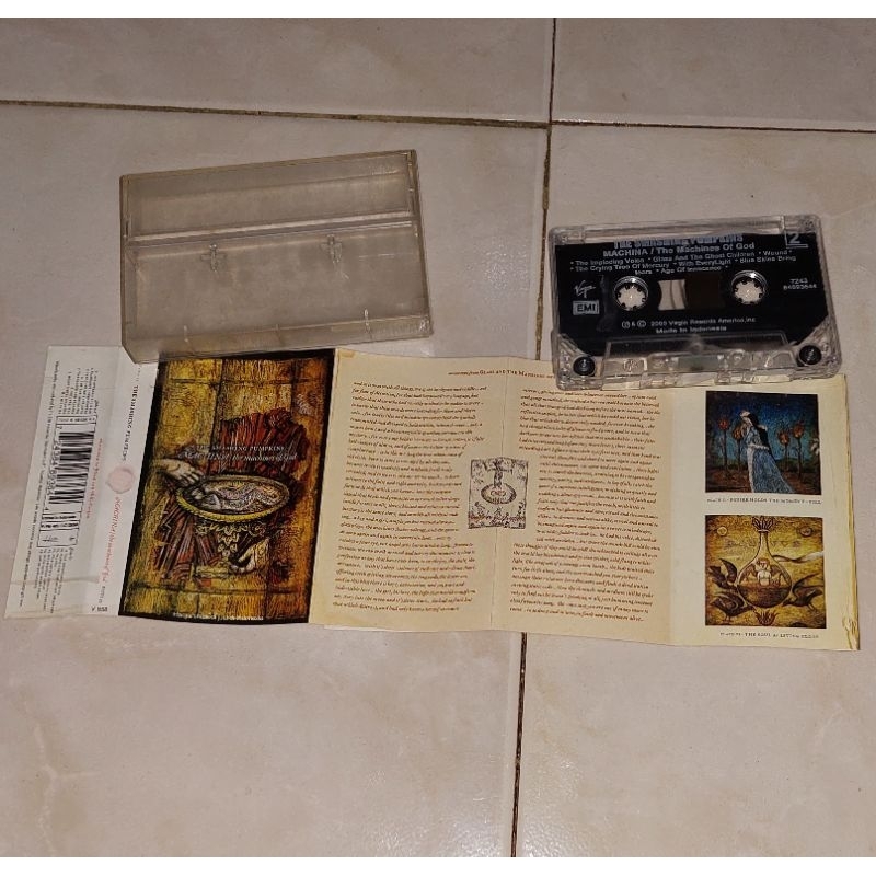 kaset barat original THE SMASHING PUMPKINS-Machina