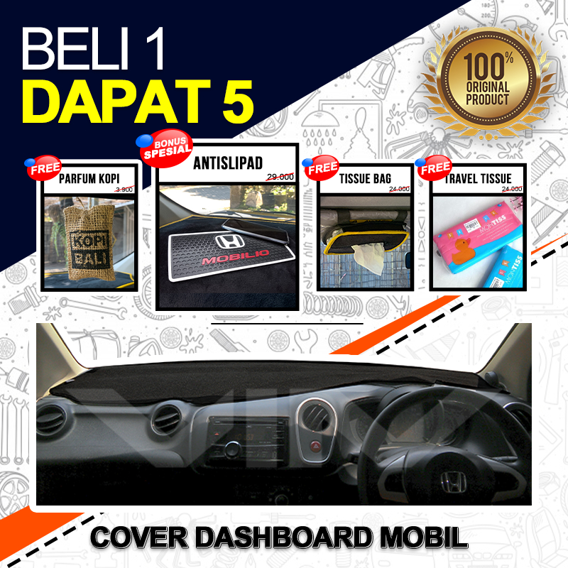 Cover Dashboard Mobil Honda Mobilio 2014 - 2016 | Alas Karpet Dasbor Interior Mobil 2014 2015 2016