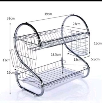 rak piring stainless / rak piring minimalis