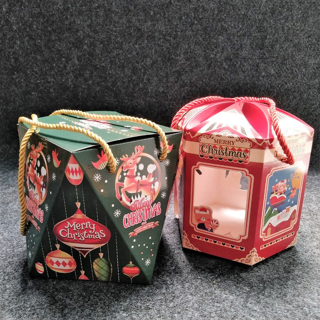 

Christmas Hampers Box / Kotak Hampers Natal Segi 6