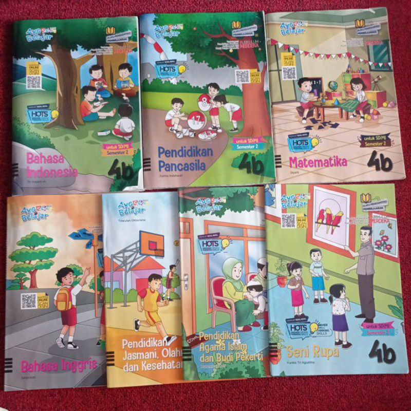 LKS SEKAR SD KELAS 4 SEMESTER GENAP TH 2023-2024, CV GRAHA PUSTAKA, KURMER-KURIKULUM MERDEKA