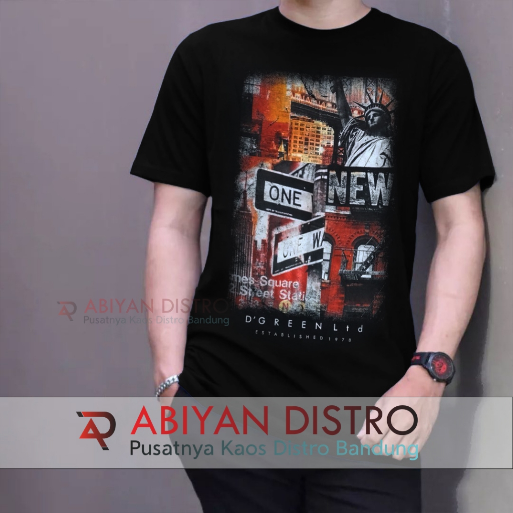 kaos dgreen original / kaos distro pria keren / kaos distro pria 2023 / baju distro pria original / 