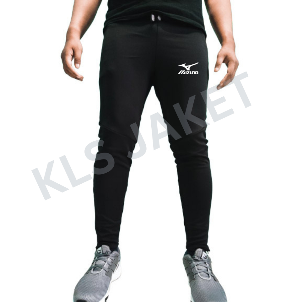 Trackpants KLS Mzuno Celana Olahraga Panjang Pria Wanita Clana Jogging Gym Futsal Gowes Football Fitness Pants