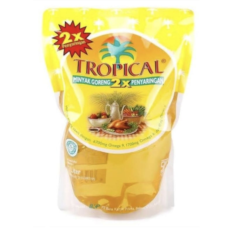 

TROPICAL minyak goreng pouch 2L