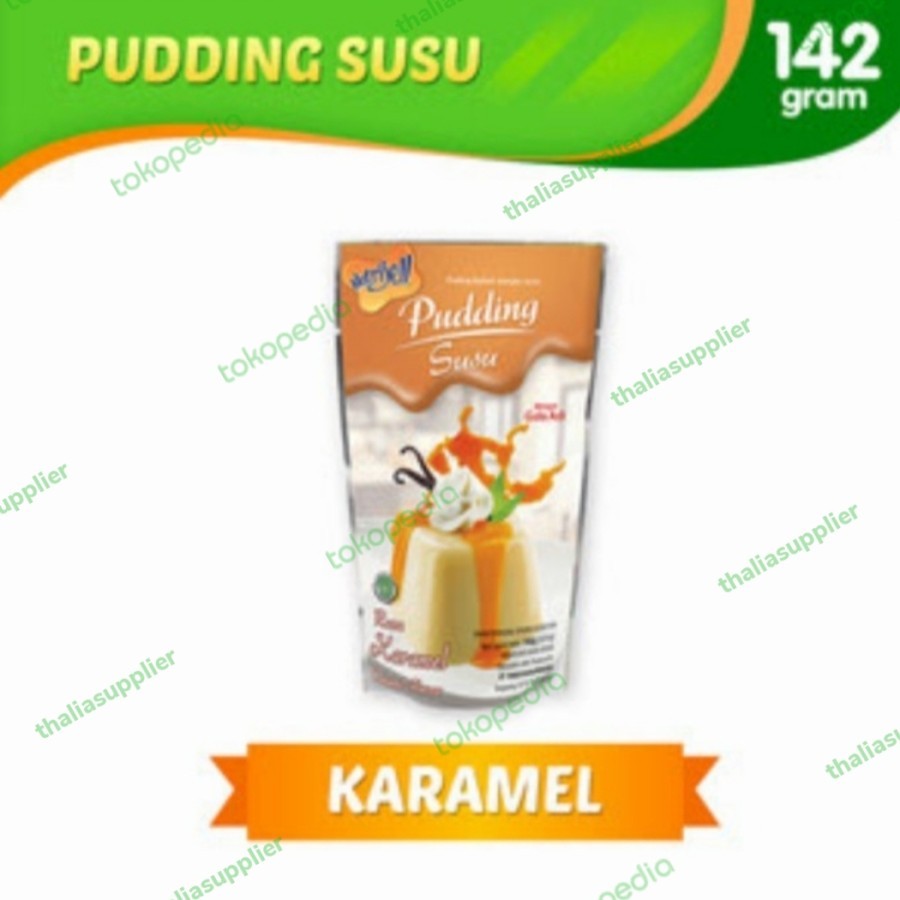 

NUTRIJELL PUDING SUSU KARAMEL 142GR SIMPLE DAN ENAK