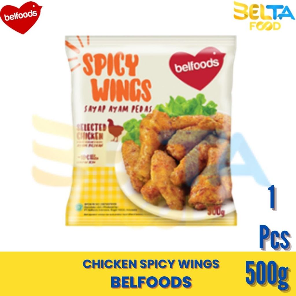 

Belfoods Spicy Wings 500g Ayam Pedas