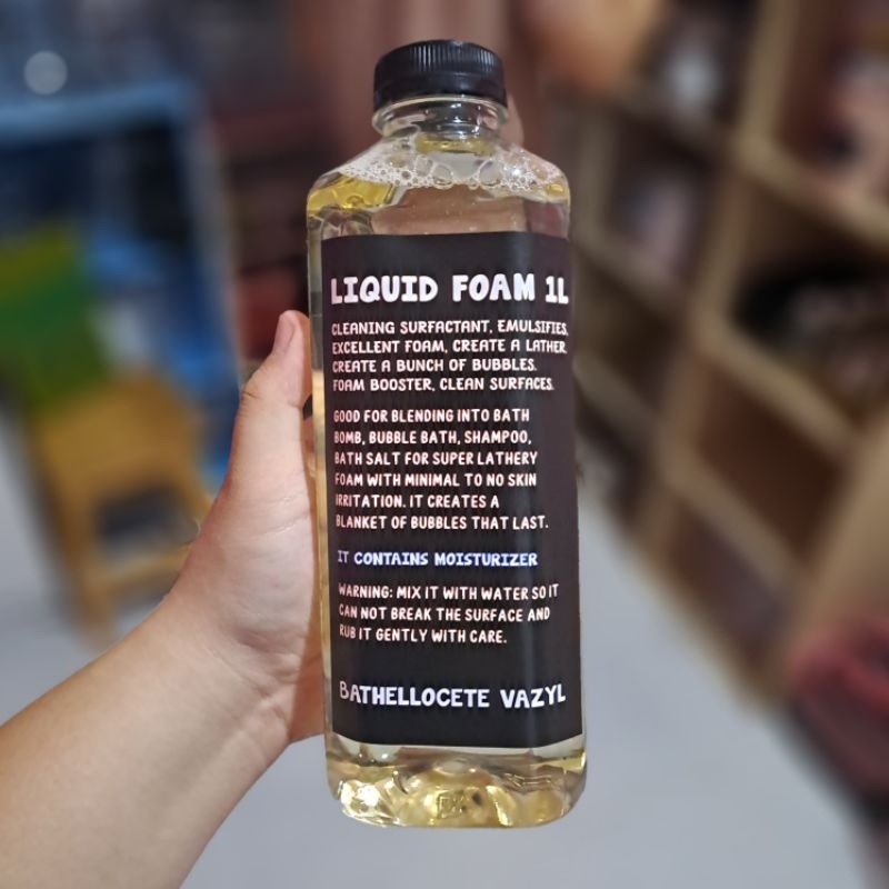 Liquid Foam/Foam booster 1L