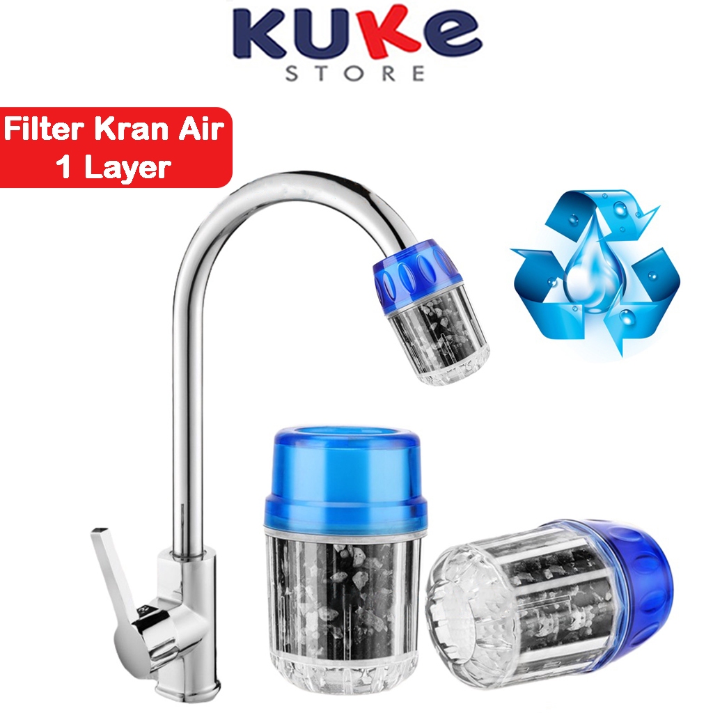 KUKE FILTER SARINGAN AIR KRAN BATU/SARINGAN KRAN AIR DAPUR WASTAFEL/PENYARING KRAN AIR MINUM PAM/SAM