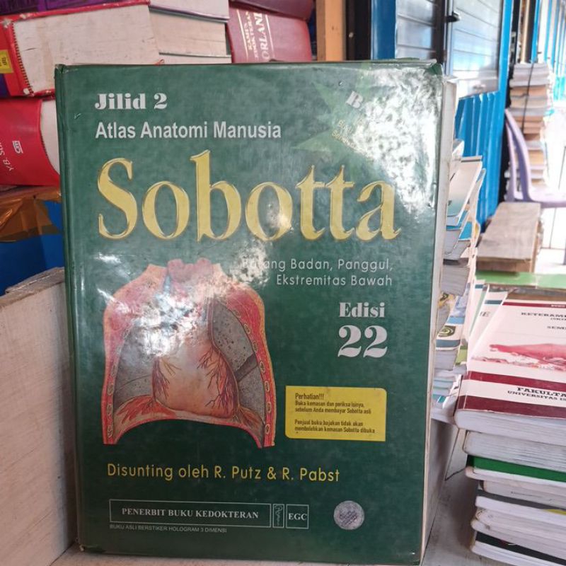 SOBOTTA EDISI 22 ,ORIGINAL BEKAS