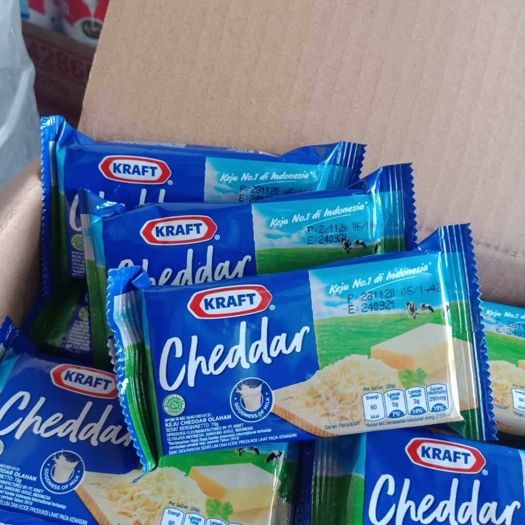 

Kraft Cheddar Sachet 70 gr