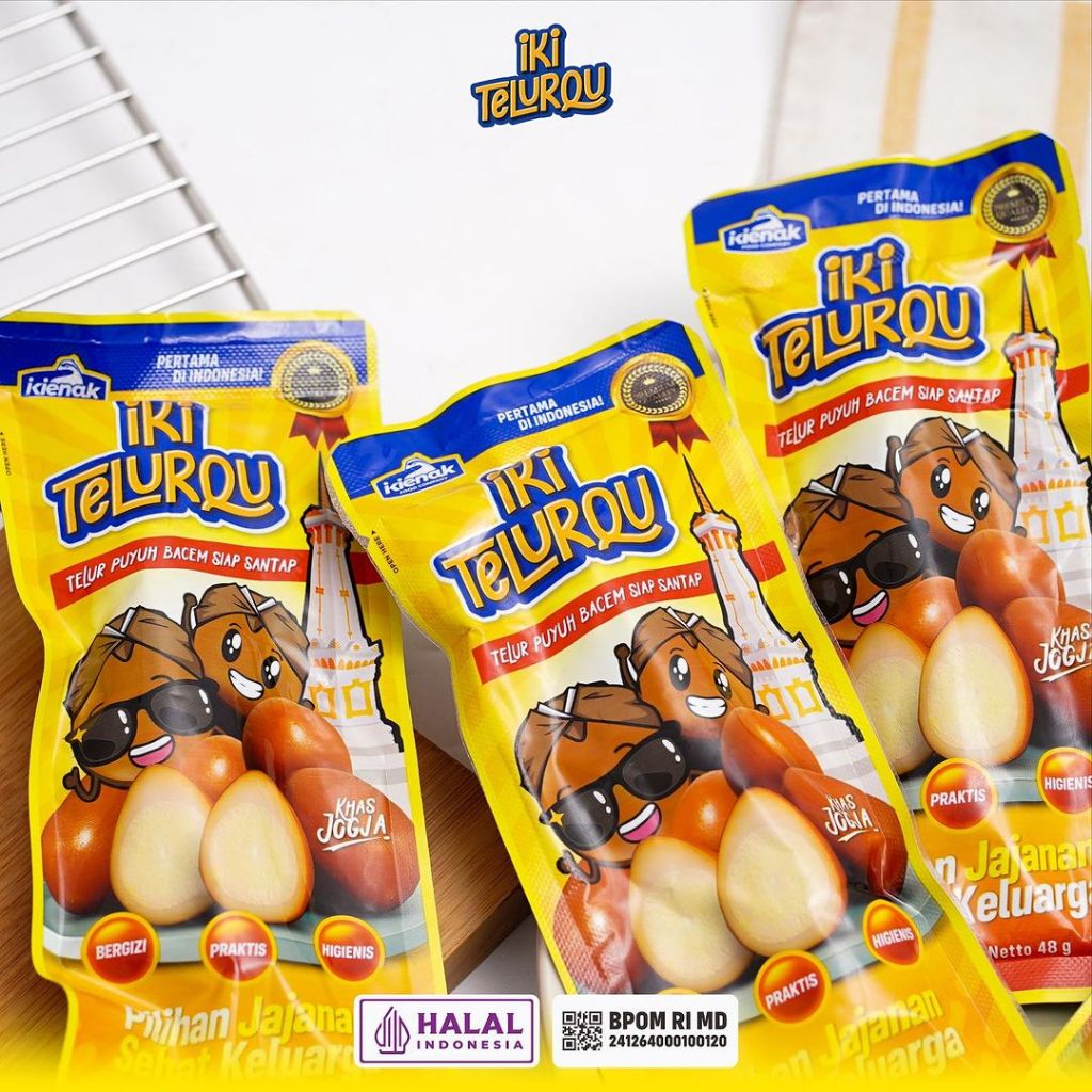 

Baru Pertama Di Indonesia Telur Puyuh Matang Dalam Kemasan INI TELURQU enak dan siap makan
