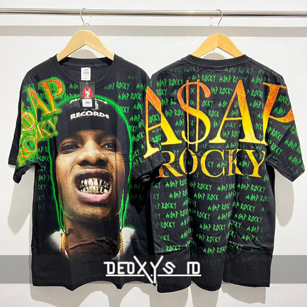 KAOS BAND AOP FULL PRINT BOOTLEG TAG HOT ROCK PREMIUM SLIPKNOT METALLICA ASAP ROCKY RHCP BILLIE EILI