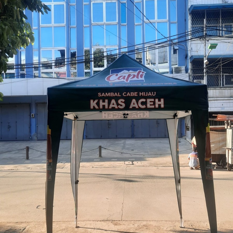 ATAP TENDA KERUCUT 2X3 BAHAN ATAP KOREA 410GSM
