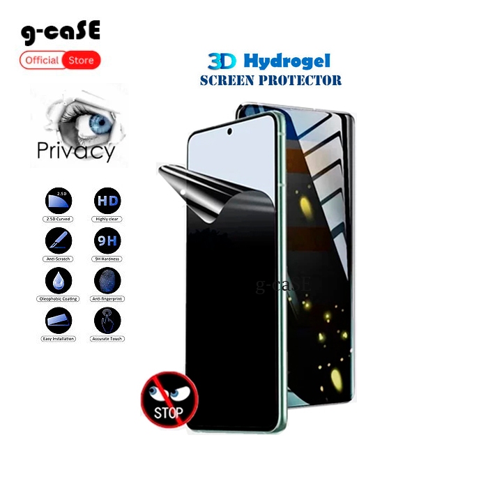 G-caSE Anti Gores Jelly Hydrogel Spy Matte Xiaomi Redmi K20 K20pro K30 K30pro K40 K40pro K40gaming K