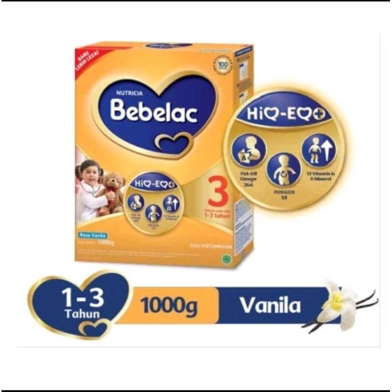 Susu Bebelac 1-3 Tahun 1000gr Vanila