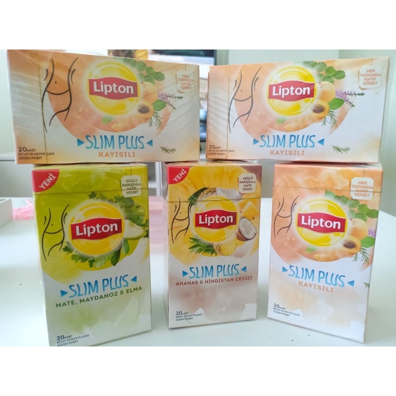

Lipton Slim Plus Tea teh diet detox pelangsing Turki