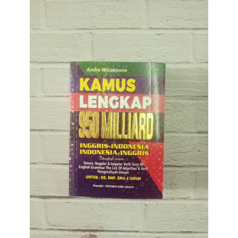Kamus lengkap 950 milliard 3/4(a6)
