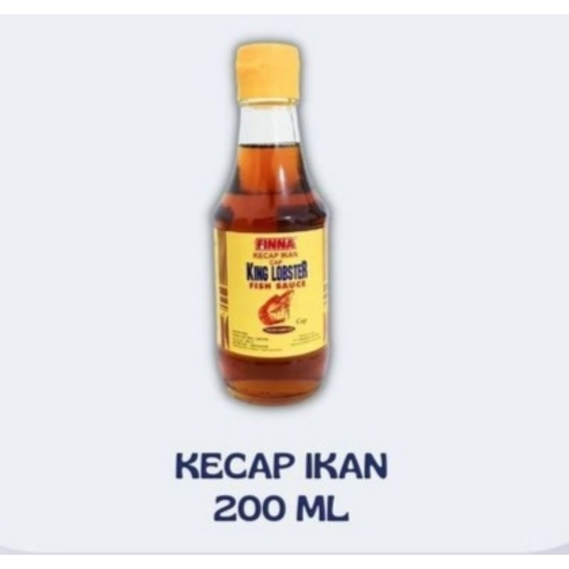 

Finna (King Lobster) Kecap ikan 200mL