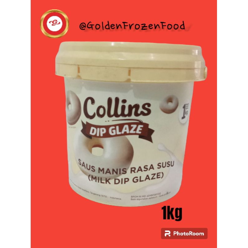 

Collins DIP GLAZE Saus manis rasa susu ( MILK DIP GLAZE) 1kg